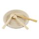 Smooth Surface 100% Bamboo Disposable Wooden Cutlery 100pcs 300pcs