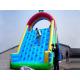 Inflatable Amusement Park Games 7m Blue Rock Climbing Mountain For Kids