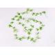 European Style Red White Dia 8cm Flower Simulated Rattan Branches