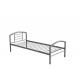 Home Furniture Metal Single Bed Classic Design For Bedroom Space Saving