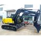 7500kg Machine Weight Mini Excavator With 27Mpa Hydraulic System Pressure