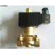 Diaphragm Structure Water Solenoid Valve N/O 1/8 Brass Forging Long Lifespan