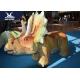 12 V / 24 A Motorized Animal Scooters For Decoration / High Simulation Electric Ride On Dinosaur
