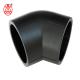 OD 110 PE 45 Degree Elbow , Hdpe Pipe Elbow Chemical Resistance Long service life