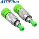 FC/APC UPC Singlemode Simplex Fiber Optic Attenuator Male To Female 1 - 15dB