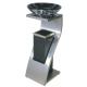 Dia 360*H760mm Ashtrays Bins Stainless Steel / Iron Bronzed