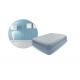 Light Blue Deluxe Twin Size Inflatable Air Mattress Queen Size Inflatable Outdoor Furniture