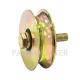 4 Inch Sliding Gate Wheels U Type Grooved Roller With Bolts And Nuts