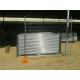 Construction Temporary Fencing - 50 x Galvanised Fence Panel with clamp and base