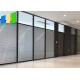 Aluminum Tempered Office Glass Partition Commercial Interior Portable Office Walls