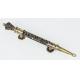 Kitchen Vintage Door Hardware Pull Handles Pull External Cupboard Floral Openwork Pattern 24K