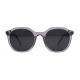 Round Acetate Material Sunglasses , Women UV400 Light Weight Sunglasses