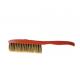 Red Painting Wooden Handle Three Row Bee Brush Bristle