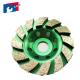 180mm Diamond Cup Wheel with Alloy Body for Marble Concrete Granite