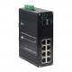 Industrial Managed Ethernet Switch, L2+ 8-Port 10 / 100 / 1000T + 2-Port 1000X SFP, DIN-Rail mount