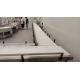 Zzgenerate Food Grade PVC or PU Belt Conveyor for Pastry Conveying