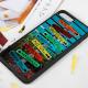 TPU+ PC Glass colored painting for iphone7, durable case with unique design