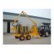 ZM12006 Log trailer with crane