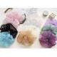 Spring/summer thin large mesh head accessories solid color Organza large hair rope scrunchies spot hair accessories