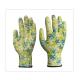 Office General Work Transparent Nitrile Gloves With Seamless Polyester Liner