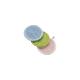 6x6 Round Hemp Bath Body Scrubber Facial Pad For Face Cleaning