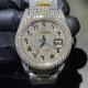 High End Jewelry Moissanite Diamond Watch Rolex 2824 Natural Diamond Watch