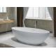 Luxury Delicate Freestanding Soaking Bathtub 1.209CBM Home Hotel Use