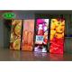 600W P2.5 1200nits Led Poster Advertising Board IP43