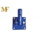 Italian Type Blue Color Swivel Square Base Plate For Scaffold Jack Base System