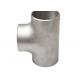 ASME Stainless Steel Reducing Tee 48Inch Butt Weld Pipe Fittings