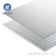 Clear Polycarbonate Twin Wall Sheet UV Resistance