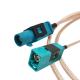 Coaxial Pigtail FAKRA Extension Cable Lightweight For Car GPS Antenna