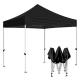 Black Promotion Marquee Canopy Tent Aluminum Structure Easy To Transport