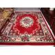 Comfortable Persian Hand Knotted Rugs , Red And Blue Persian Rug Wear Resistant