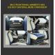 Rubber Protective Universal Car Interior Armrest Black Beige For Y62