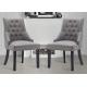 Upholstered Dining 55cm Height Fabric Accent Chair For Hotel