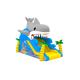1000D Commercial Inflatable Water Slides Fun Shark Blow Up Jumping Combo