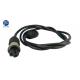 1M GX16 Aviation Cable 3 Pin Male To Female For Car Camera Video