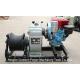 Petrol Driven 5 Ton High Speed Winch / Gasoline Powered Portable Capstan Winch