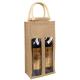 Shopping Unique Handle Gift Wine Bottle Jute Bag
