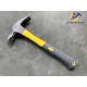 No Deformation Safer And More Durable C1045 Forged Carbon Steel 16OZ Claw Hammer With Plastic Handle