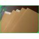 400gsm 450gsm 100% Virgin Solid Board Strong Brown Kraft Paper For Hangbags