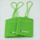 Eco-Friendly Company Exhibition Silicone Name Card Holder And Card Pouch With Custom Print Brand Name