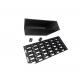 Black Size Custom CNC Plastic Parts , Plastic CNC Machining Service