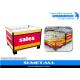 Steel Promotional Display Counter Storage Containers For Supermarket Products Promotion