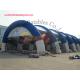 inflatable air constant pvc outdoor paintball bunker sport tent