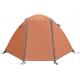 Orange Exterior Camping Shower Tent 210D Ripstop 210X180X130cm For Snowfield