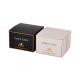 White Black Candle Packaging Box Straight Tuck End Type With Cutout Window