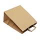 120gsm Eurotote Brown Paper Gift Bags With Flat Handle for Retail Store