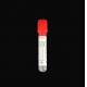 red top No Additive plain disposable hospital medical test vacuum single use serum blood collection tube